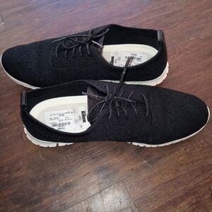 Cole Haan Black and White Sleek Sneakers